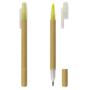 Lápiz Destacador Ecológico Amarillo