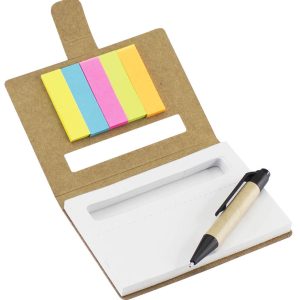 Memo Set Ecológico con Bolígrafo