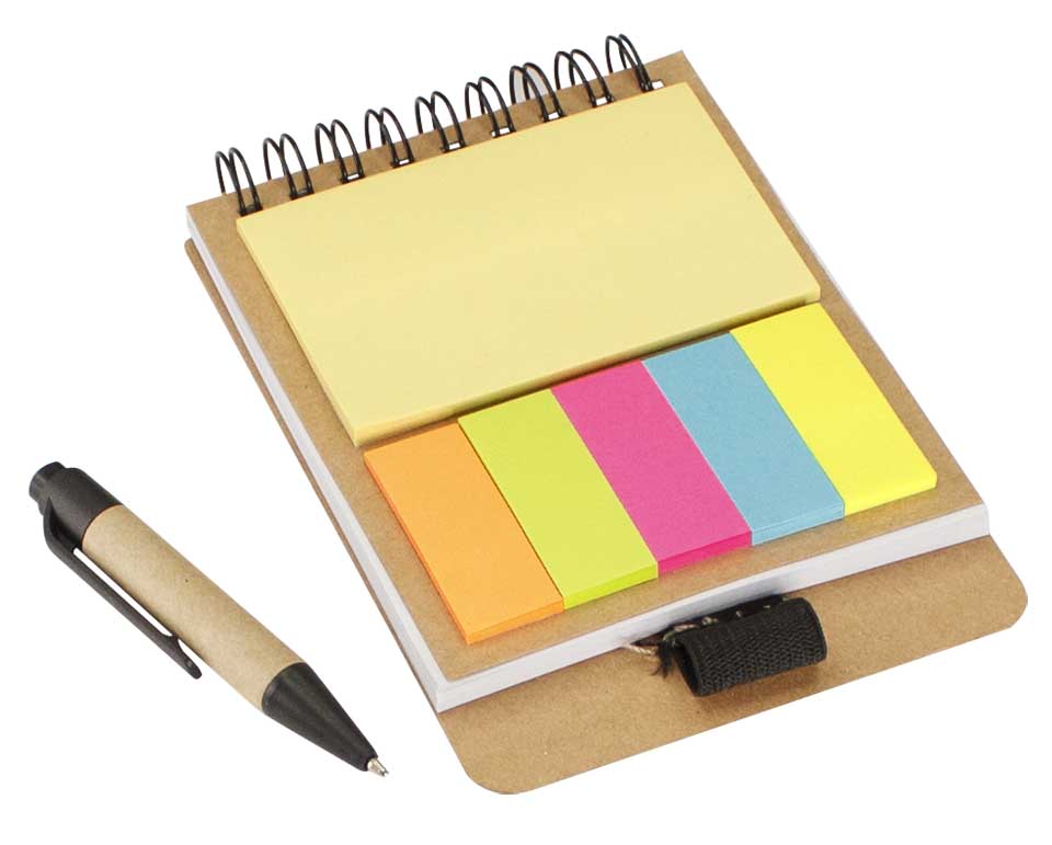 Memo Set Ecológico con Bolígrafo 2