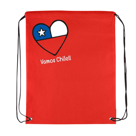 Vamos Chile Drawsting Bag - Imagen 2